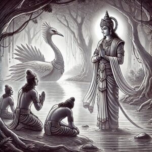 Wisdom at the Lake: Unraveling Yaksha-Prashna